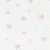 White leggings for girls with pink star print – age 3 to 4 years