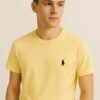 Ralph Lauren t-shirt with black embroidered polo logo on chest