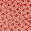 Coral pink kids’ leggings with small red floral print, elastic waistband – age 5 to 6 years