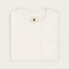 Premium Export Quality White Cotton T-Shirt with Pocket