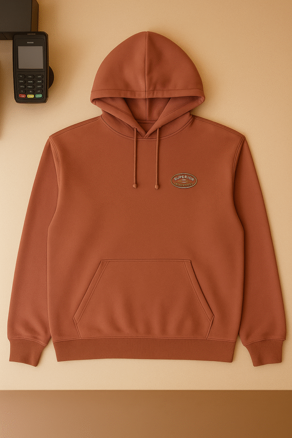 Rust Brown Premium Hoodie