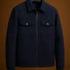 IMG-20251101-WA0004 Men’s Navy Blue Zip-Up Hoodie