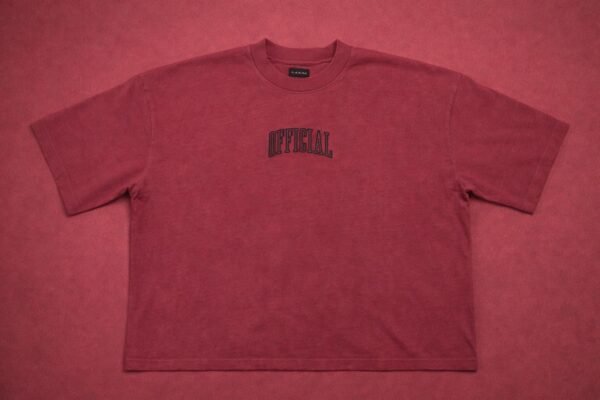 Official Logo Printed Men’s Crew Neck T-Shirt