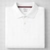 Classic White Cotton Polo Shirt