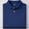 Classic Navy Blue Long Sleeve Polo Shirt